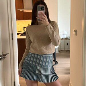 Iconic Retro BCBG Pleated Mini Skirt